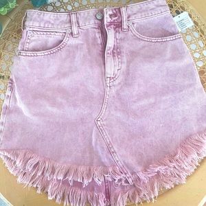 Free People Denim Skirt